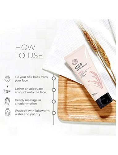BETT Cleansing Foam 150ml – Rice Water & Soap Wort Face Wash for Brightening, Deep Cleansing & Moisturization | Men & Women - görsel 9