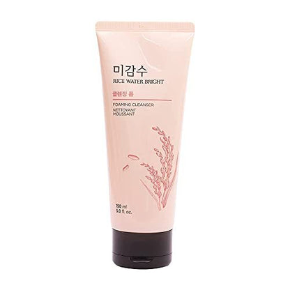 BETT Cleansing Foam 150ml – Rice Water & Soap Wort Face Wash for Brightening, Deep Cleansing & Moisturization | Men & Women