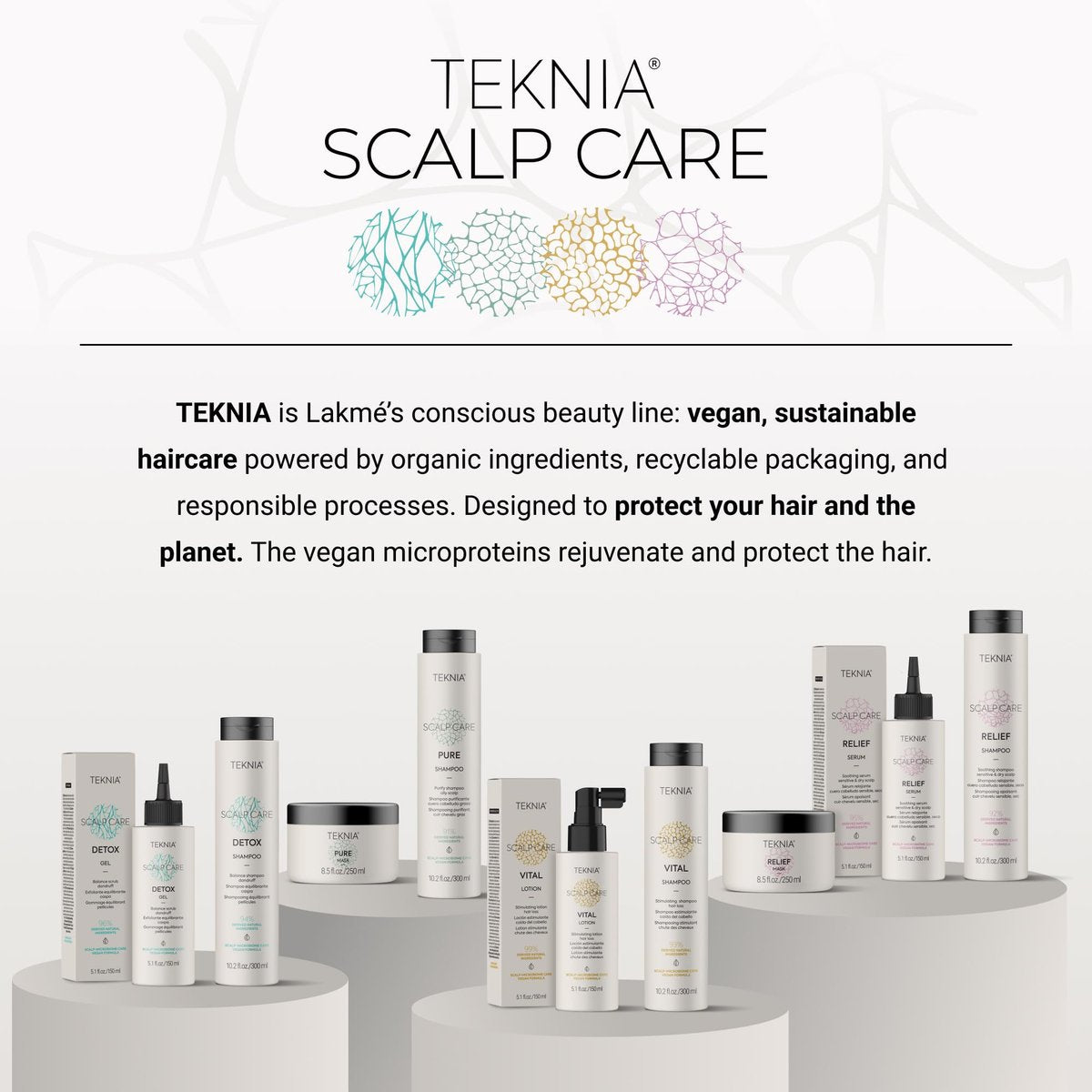 LAKMÉ Teknia Scalp Care Relief Soothing Serum for Dry Scalp, 5.1 Fl Oz - görsel 17