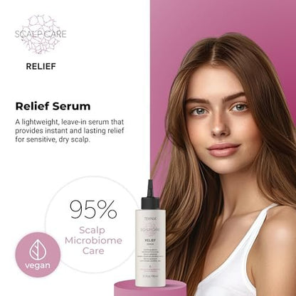 LAKMÉ Teknia Scalp Care Relief Soothing Serum for Dry Scalp, 5.1 Fl Oz