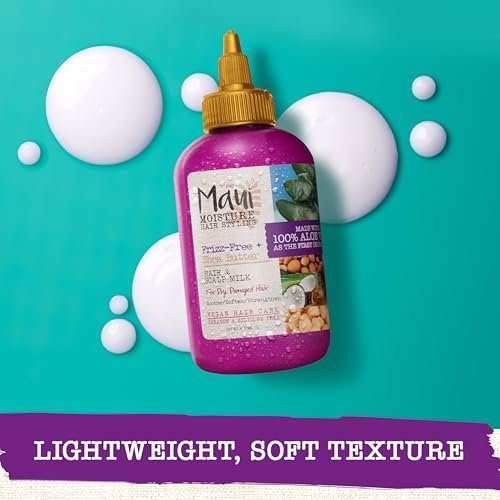 Maui Moisture Shea Butter Hair & Scalp Milk Treatment - Soothing & Hydrating Scalp Treatment for Dry, Itchy Scalp, 5 fl oz - görsel 3