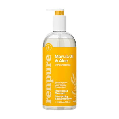 Renpure Marula Oil & Aloe Vera Shampoo - 24 Fl Oz - Sulfate-Free, Paraben-Free
