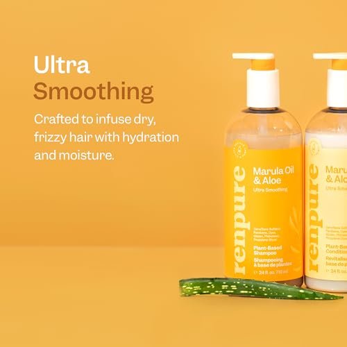 Renpure Marula Oil & Aloe Vera Shampoo - 24 Fl Oz - Sulfate-Free, Paraben-Free - görsel 4