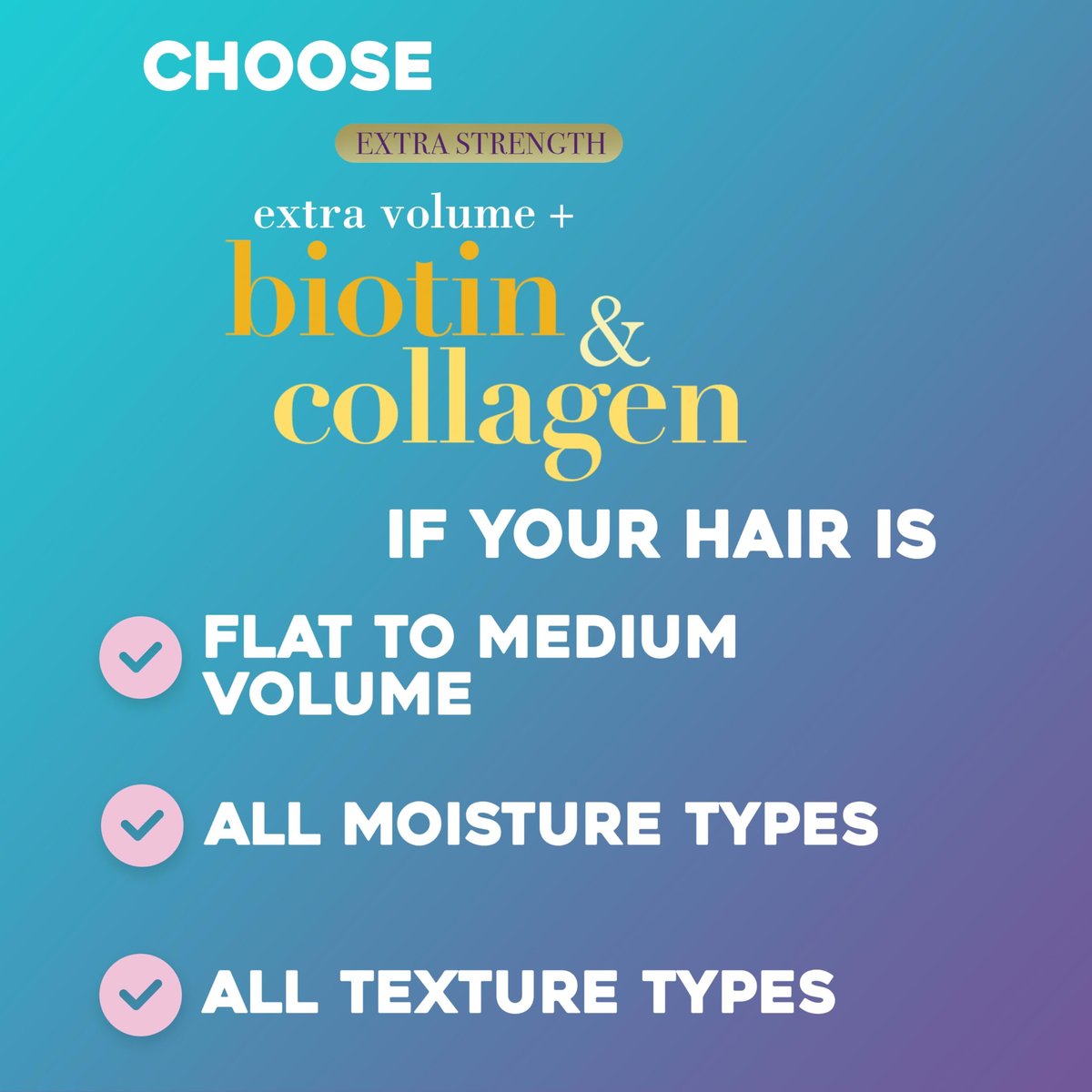OGX Biotin & Collagen Extra Strength Volumizing Conditioner for Thicker, Fuller Hair, 25.4 fl oz - görsel 11