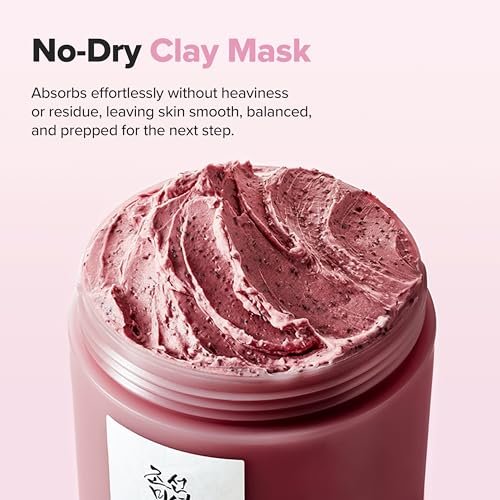 Beauty of Joseon Red Bean Pore Refreshing Mask – Hydrating Mud Cream Wash Off Pack, Pore Cleansing Exfoliator for Men and Women, 140ml Avelisse
