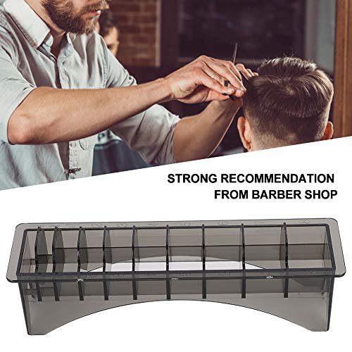 Watris Veiyi 10-Slot Clipper Guard Holder - Universal Hair Clipper Comb Case for Professional Barbers - görsel 8