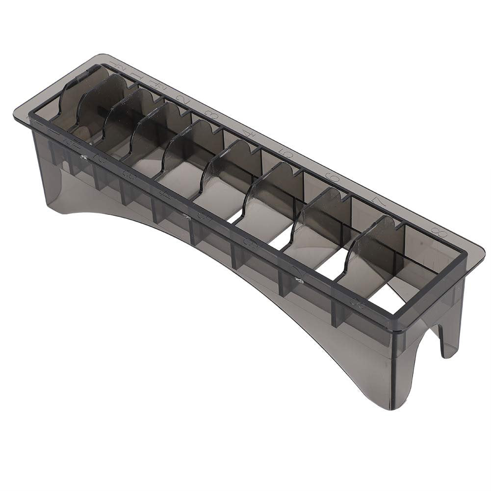 Watris Veiyi 10-Slot Clipper Guard Holder - Universal Hair Clipper Comb Case for Professional Barbers - görsel 1
