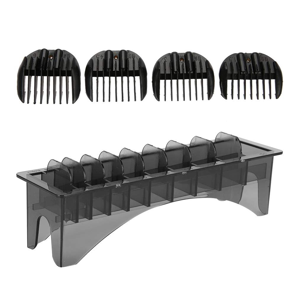 Watris Veiyi 10-Slot Clipper Guard Holder - Universal Hair Clipper Comb Case for Professional Barbers - görsel 13