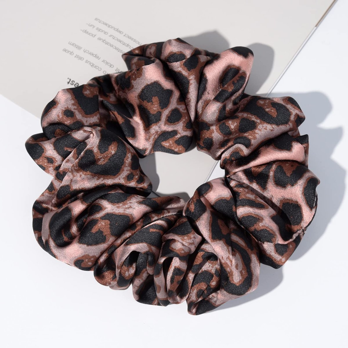 CEELGON XL Big Silk Scrunchies for Women – Extra Large Satin Oversized Scrunchie Pack of 6, Jumbo Gigantic Soft Fluffy Hair Ties for Thick or Thin Hair - görsel 11