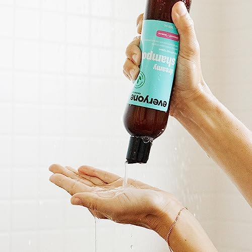Everyone Hair Care Dreamy Shampoo - Coconut + Lemon, 12 fl oz - Gentle Cleansing & Moisturizing, Sulfate Free & Paraben Free Avelisse
