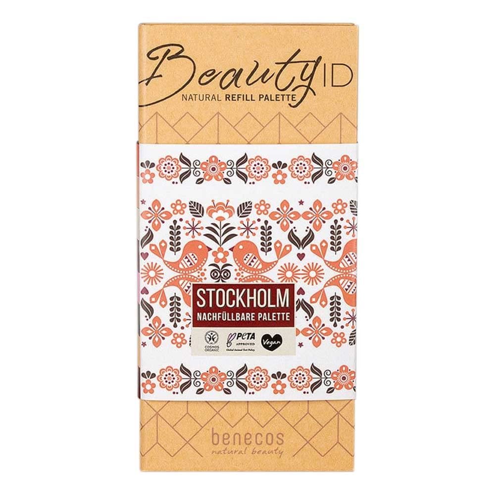 Benecos Organic Beauty ID Stockholm Large Palette - Lilac, Pink, Rose - görsel 1