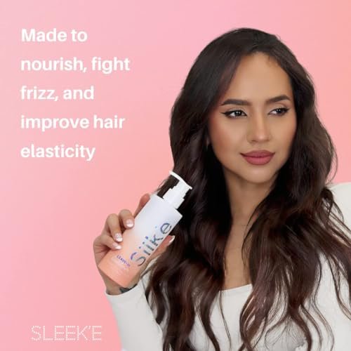 Sleek'e Silk'e Repair Leave-In Conditioner with Jojoba Oil & Aloe Leaf Extract - Prevent Breakage, Support Healthy Hair for All Hair Types - 250ml / 8.5oz Avelisse