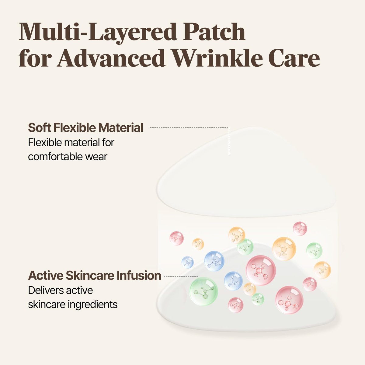 Marshique Frown Line Patches for Between the Eyes - Anti-Wrinkle Face Tape for Eleven Lines, Crow's Feet, Smile Lines - Day & Night Use - Korean Skincare - 55 Patches Avelisse