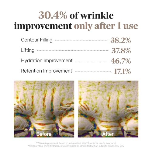 Marshique Frown Line Patches for Between the Eyes - Anti-Wrinkle Face Tape for Eleven Lines, Crow's Feet, Smile Lines - Day & Night Use - Korean Skincare - 55 Patches Avelisse