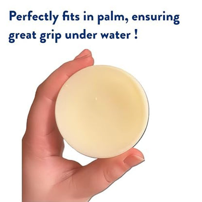 Pacific Spirit Conditioner Bar - Moisturizing for All Hair Types, Almond Oil & Honey, Lightweight, SLS-Free, Vegan, Zero Waste Travel Bar (2.12 oz, 80-100 Washes)