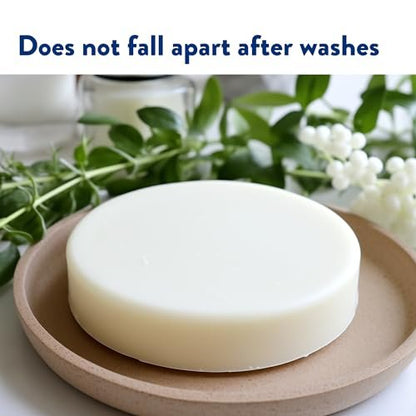 Pacific Spirit Conditioner Bar - Moisturizing for All Hair Types, Almond Oil & Honey, Lightweight, SLS-Free, Vegan, Zero Waste Travel Bar (2.12 oz, 80-100 Washes)