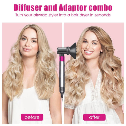 Dyson Airwrap Styler Diffuser and Adaptor – Convert Your Styler into a Hair Dryer
