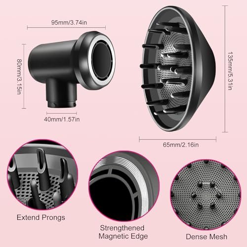 Dyson Airwrap Styler Diffuser and Adaptor – Convert Your Styler into a Hair Dryer - görsel 15