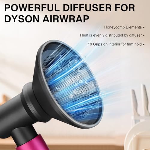 Dyson Airwrap Styler Diffuser and Adaptor – Convert Your Styler into a Hair Dryer - görsel 3