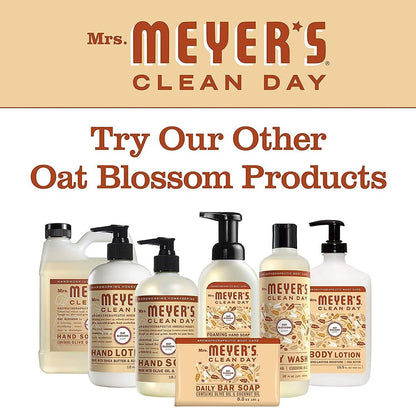 Mrs. MEYER'S Liquid Hand Soap Refill, Oat Blossom Scent, 33 fl oz (Pack of 2) - Gentle, Effective Hand Wash