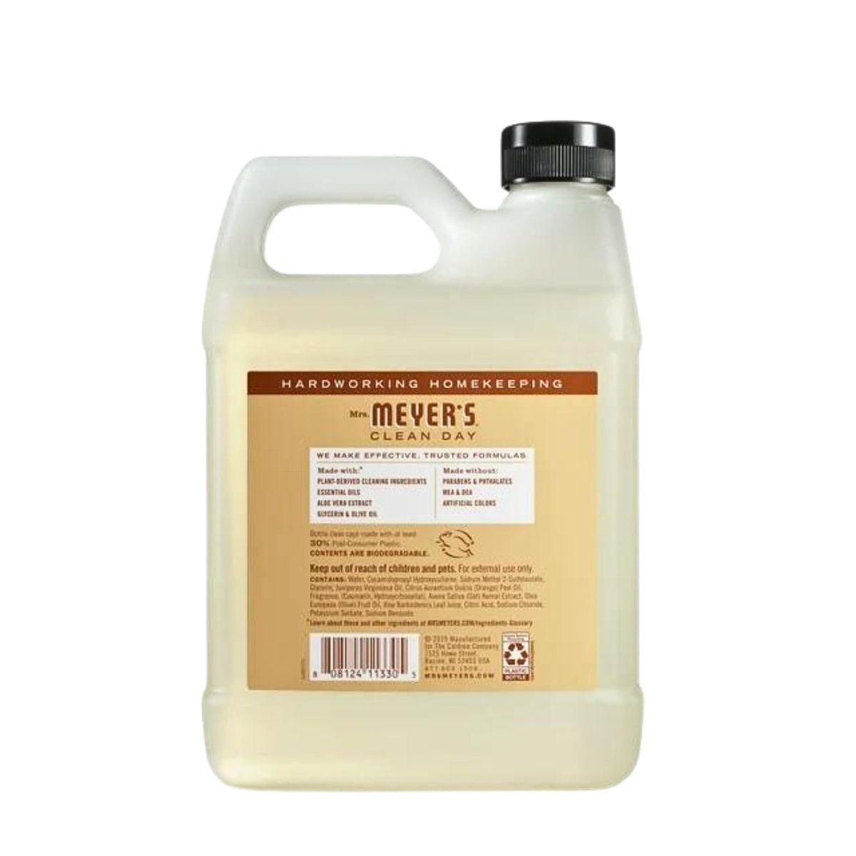 Mrs. MEYER'S Liquid Hand Soap Refill, Oat Blossom Scent, 33 fl oz (Pack of 2) - Gentle, Effective Hand Wash - görsel 7