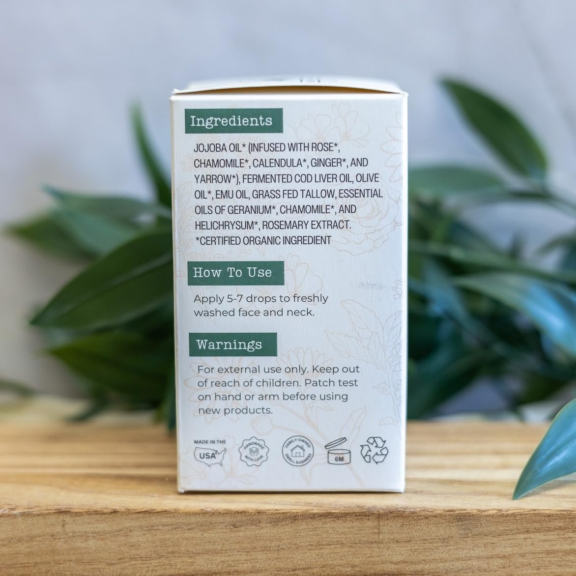 Hearth & Homestead Serum - Nectar Natural Retinol with Fermented Cod Liver Oil, Grass-Fed Tallow & Emu Oil – Nutrient-Rich Facial Oil for Smooth, Healthy Skin (1 fl oz) Avelisse
