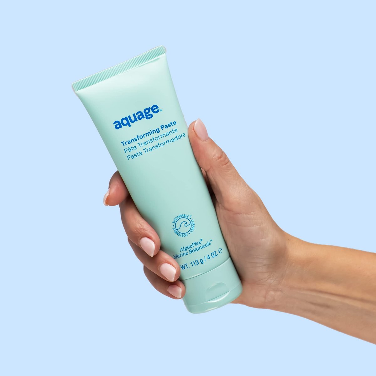 Aquage Transforming Paste - Texturizing Hair Paste for Women and Men - Matte Styling Cream with Flexible Hold and Definition for Short Hair (5 oz) Avelisse