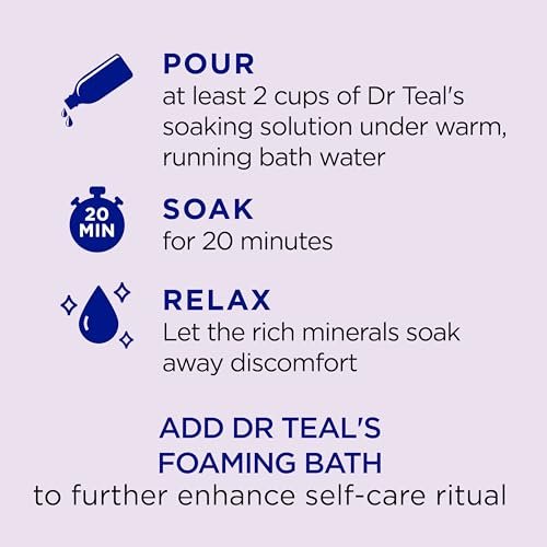 Dr Teal's Kids Gentle Epsom Salt Sleep Soak with Melatonin & Essential Oil Blend, 2 lbs (Pack of 3) - Bath Salts for Relaxation Avelisse