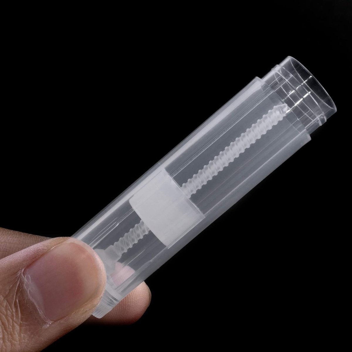 Handy Basics Empty Lip Balm Tubes - 12 Pack, 5.5ml Each, Natural Translucent Plastic - görsel 7