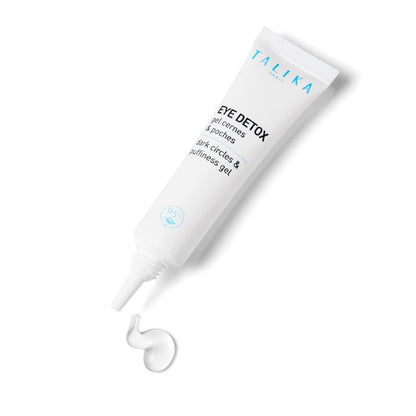 Talika Eye Detox Gel - Quick-Absorbing Caffeinated Eye Care for Dark Circles & Puffiness, Brightening & Depuffing Eye Contour Gel, 0.33 Oz