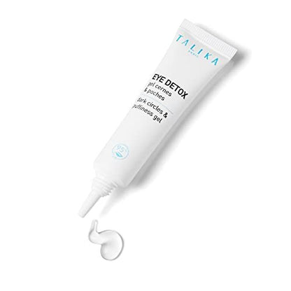 Talika Eye Detox Gel - Quick-Absorbing Caffeinated Eye Care for Dark Circles & Puffiness, Brightening & Depuffing Eye Contour Gel, 0.33 Oz