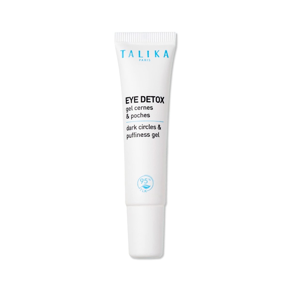 Talika Eye Detox Gel - Quick-Absorbing Caffeinated Eye Care for Dark Circles & Puffiness, Brightening & Depuffing Eye Contour Gel, 0.33 Oz - görsel 1