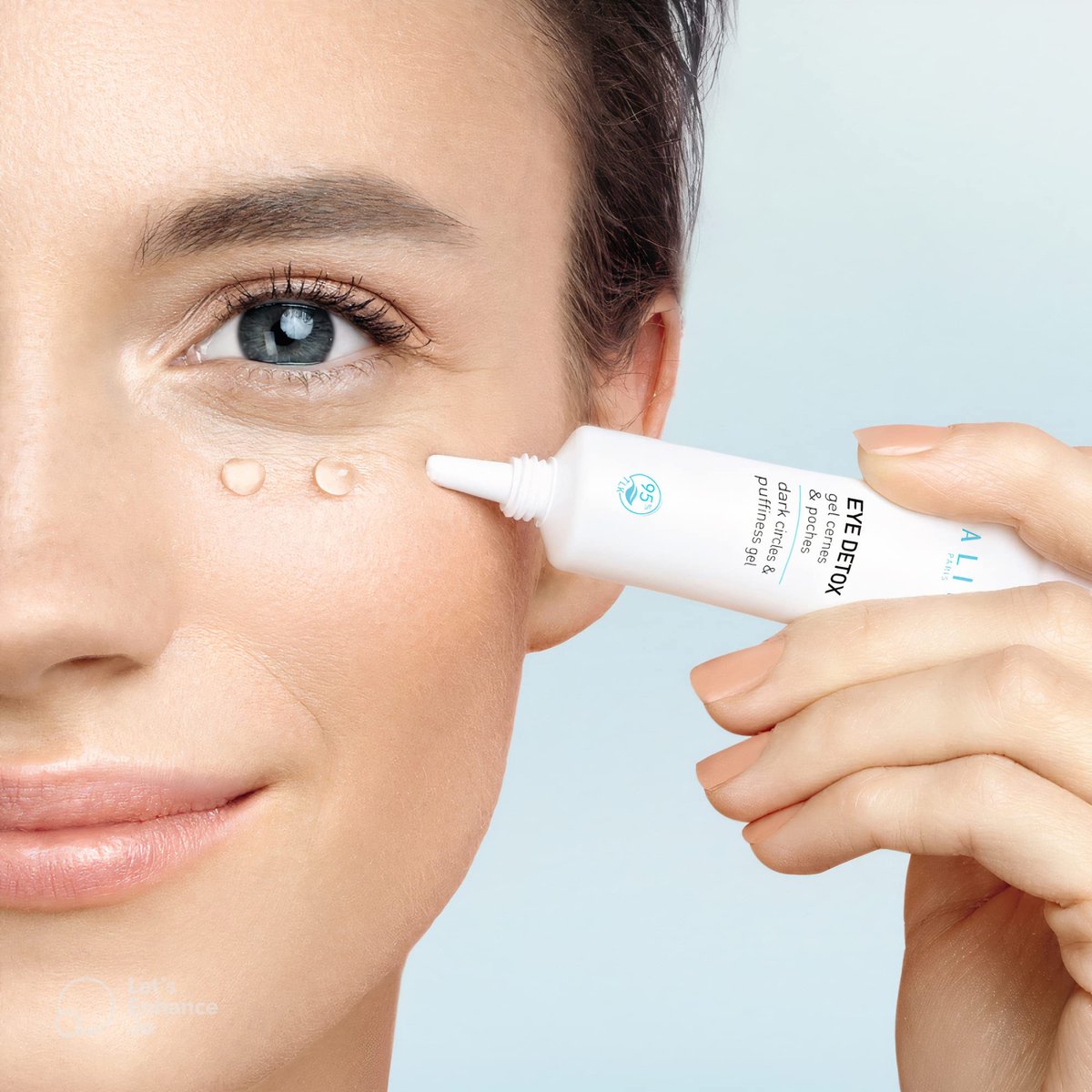 Talika Eye Detox Gel - Quick-Absorbing Caffeinated Eye Care for Dark Circles & Puffiness, Brightening & Depuffing Eye Contour Gel, 0.33 Oz - görsel 5
