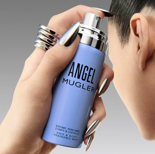 Mugler Angel Hair & Body Mist - Ambery & Woody Women's Perfume - 3.3 Fl Oz Avelisse