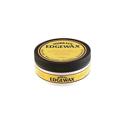 Murray's Edge Wax Premium Shine Hair Styling Gel - 4 Ounce (Pack of 2) - Colorless, Firm Hold for Men and Women Avelisse