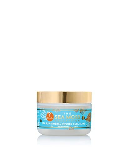 Curls Sea Moss Mineral Infused Slime Hair Jelly - Promotes Healthy Growth, Protects from Styling Damage, Delivers Shiny, Defined, Hydrated Hair - 8 oz Avelisse