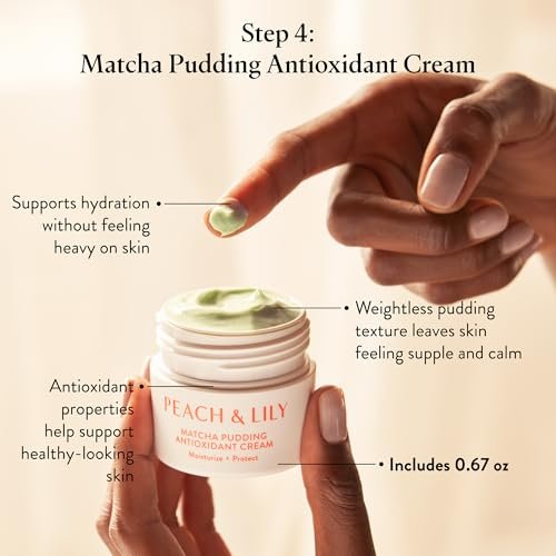 Peach & Lily Glass Skin Discovery Kit – 4-Piece Korean Beauty Skincare Set for Glowing, Acne-Prone Skin | Vegan & Cruelty-Free Avelisse
