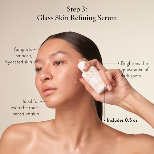 Peach & Lily Glass Skin Discovery Kit – 4-Piece Korean Beauty Skincare Set for Glowing, Acne-Prone Skin | Vegan & Cruelty-Free Avelisse