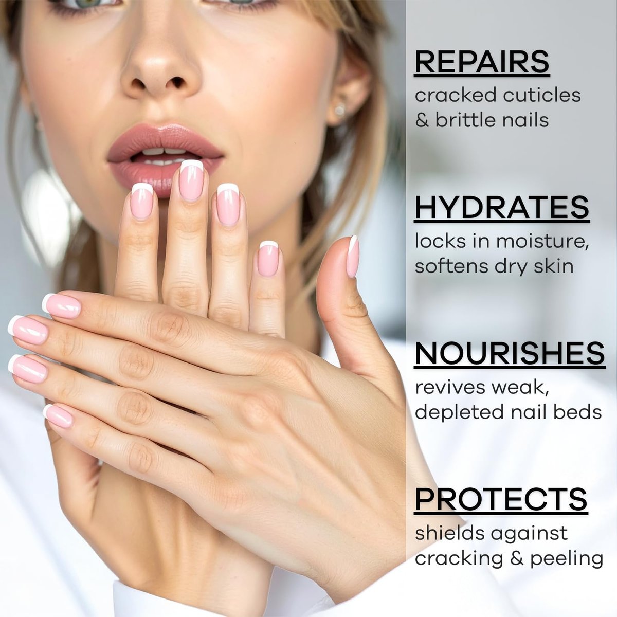 Ellie Chase Moisturizing Cuticle & Nail Care Oil 2.3 Fl Oz - Vanilla Scented – Infused with Jojoba Oil, Aloe, Vitamin E – Nail & Cuticle Hydration, Repair, Moisturizer, Strengthener, Growth - görsel 9