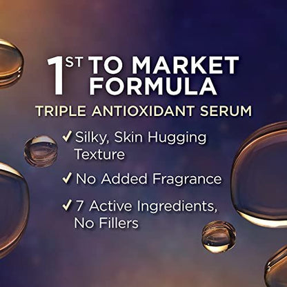 IT Cosmetics Confidence in Your Beauty Sleep Triple Antioxidant Brightening Serum – 24HR Hydration – Anti-Aging – 12% Vitamin C Serum – Fragrance Free – All Skin Types, 1.0 fl. oz Avelisse