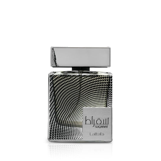 Lattafa Suqraat Eau de Parfum for Men – Fresh, Spicy, Aromatic, Woody – Long-Lasting 100 ml