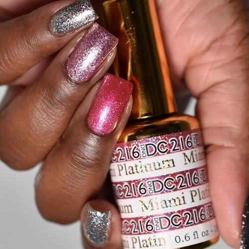 DND DC Base Gel and Top Gel Polish No Cleanse Set - UV/LED Gel Base Coat 800 & No Cleanse Top Coat 900, Salon Professional Gel Polish Duo, 0.6 Fl Oz Each Avelisse