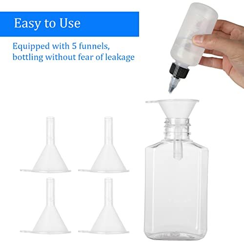 CYEAH 100-Pack 2 oz Empty Hand Sanitizer Bottles – Clear Refillable Flip-Top Travel Bottles for Business Trips, Camping & On-the-Go Hygiene - görsel 6