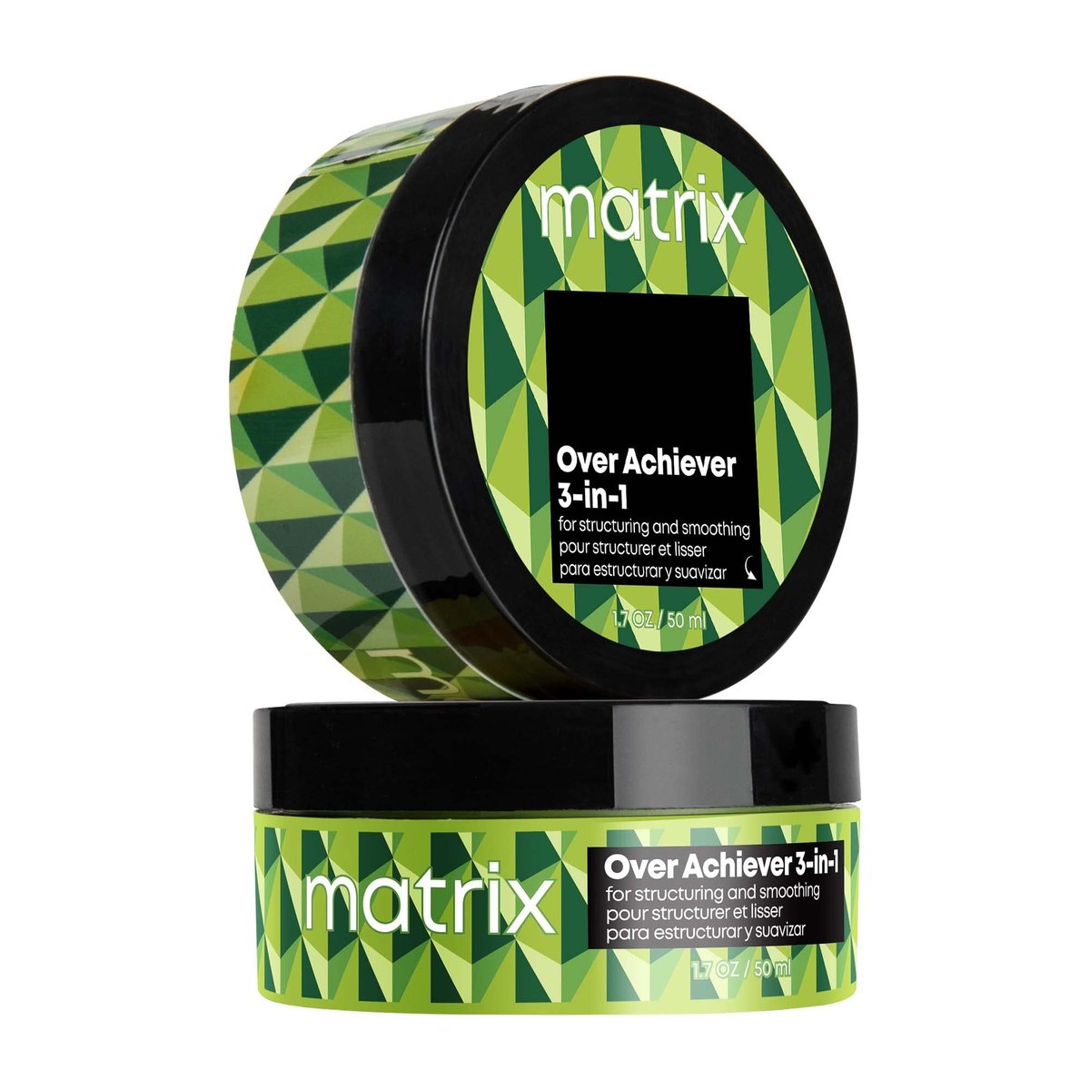 Matrix Styling Over Achiever 3-in-1 Wax for Smoothing & Structuring Hair – Long Lasting Texture & Grip, Reworkable Hold, Spreads Like Cream Pomade, 1.7 Oz Avelisse
