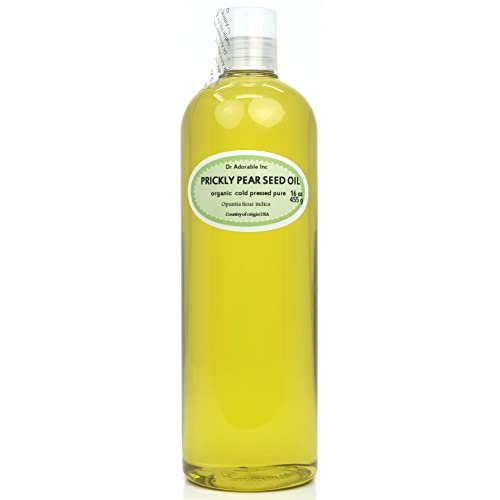 Dr Adorable 16 oz Prickly Pear Seed Oil - 100% Pure Natural Organic Cold Pressed Avelisse