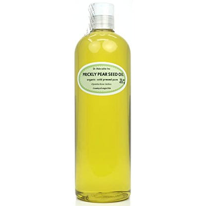 Dr Adorable 16 oz Prickly Pear Seed Oil - 100% Pure Natural Organic Cold Pressed Avelisse