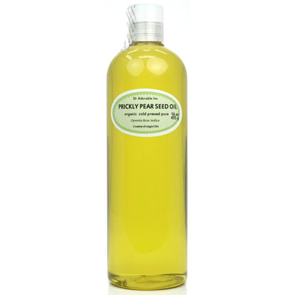 Dr Adorable 16 oz Prickly Pear Seed Oil - 100% Pure Natural Organic Cold Pressed Avelisse