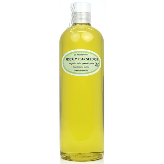 Dr Adorable 16 oz Prickly Pear Seed Oil - 100% Pure Natural Organic Cold Pressed Avelisse