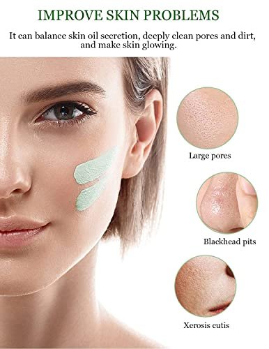 MISEDI Green Tea Mask Stick – 2 Pack, Blackhead Remover & Deep Pore Cleansing Face Mask with Green Tea Extract, Moisturizing for All Skin Types Avelisse
