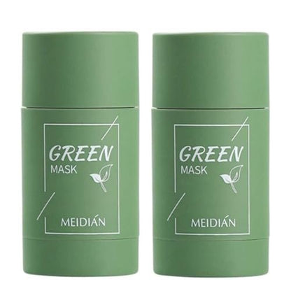 MISEDI Green Tea Mask Stick – 2 Pack, Blackhead Remover & Deep Pore Cleansing Face Mask with Green Tea Extract, Moisturizing for All Skin Types Avelisse